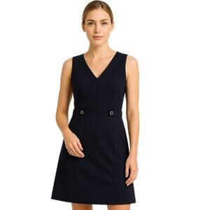 White House Black Market Sleeveless Sheath Dress in Black – EUC Size 2